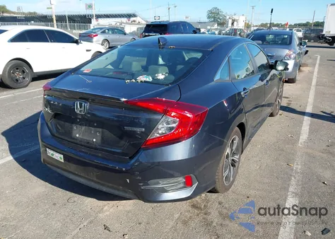 2017 Honda Civic Touring z USA, uszkodzony, nr VIN 19XFC1F98HE212550